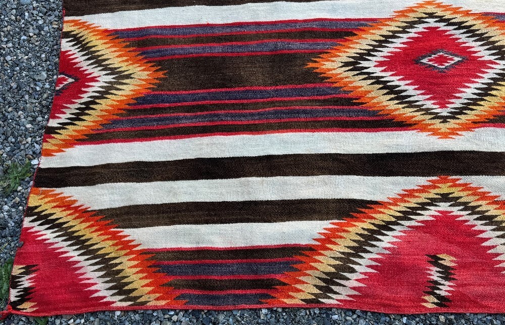 Navajo Third Phase Chiefs Blanket - Transitional Period