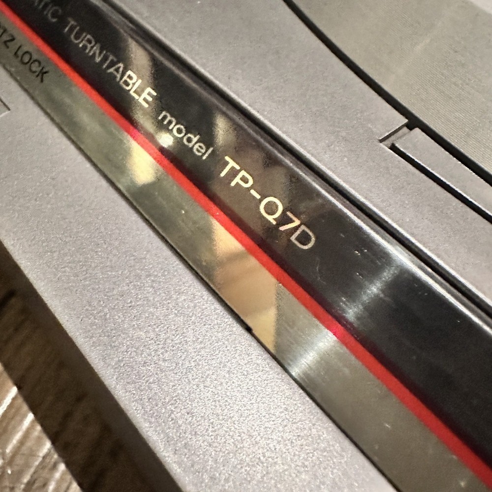 Sanyo OTTO TP-Q7D Direct Drive Automatic Turntable Quartz Tested FullyFunction