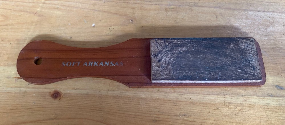 sharpening stone soft arkansas cedar