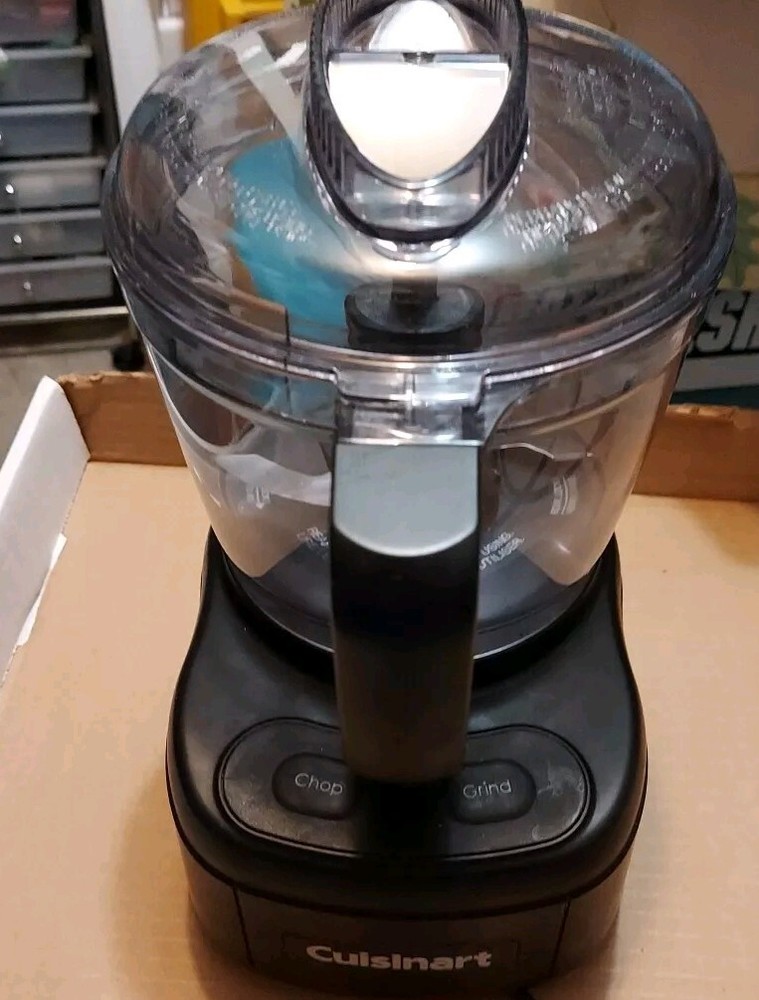 Cuisinart ECH-4 Elemental 4 Cup Chopper/Grinder Base Only Tested Working Black