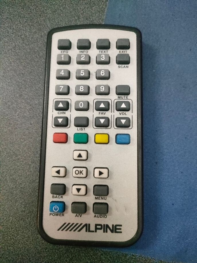 ALPINE RUE-4142 original remote control