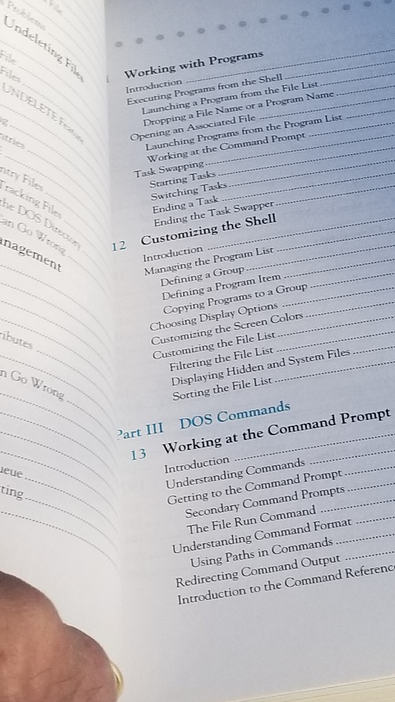 VINTAGE ELECTRONICS BOOK PETER NORTON'S DOS 6 GUIDE