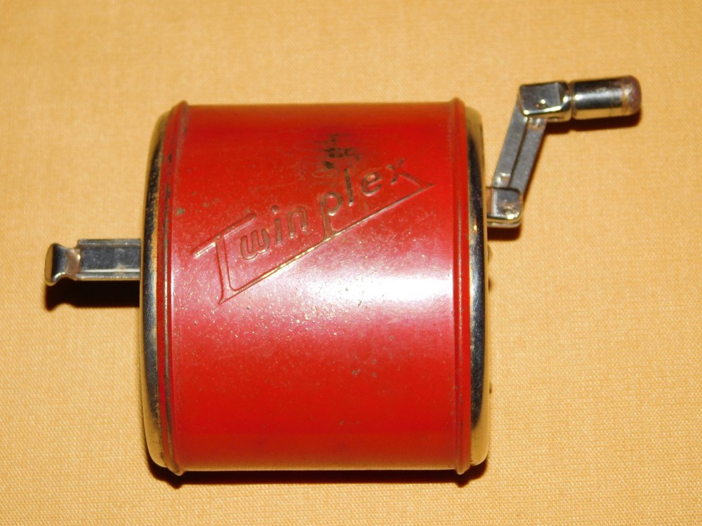 VINTAGE BARBER TWINPLEX STROPPERS RAZOR STROP