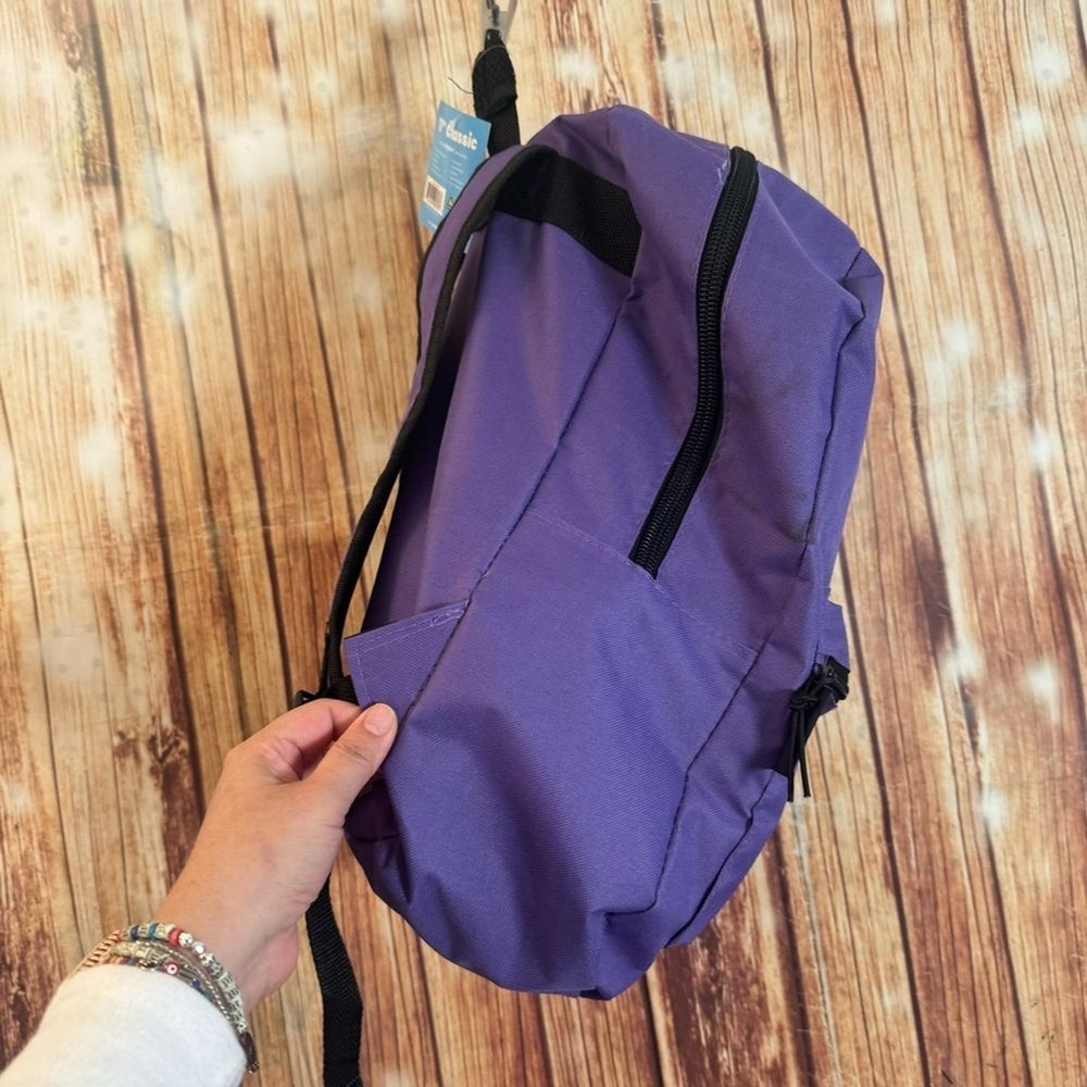 BigBox Nylon Purple Backpack 17 in