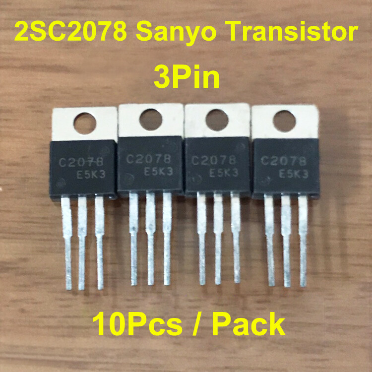 10Pcs 2SC2078 Original Sanyo Transistor 3Pin Transistor Electronic Component New