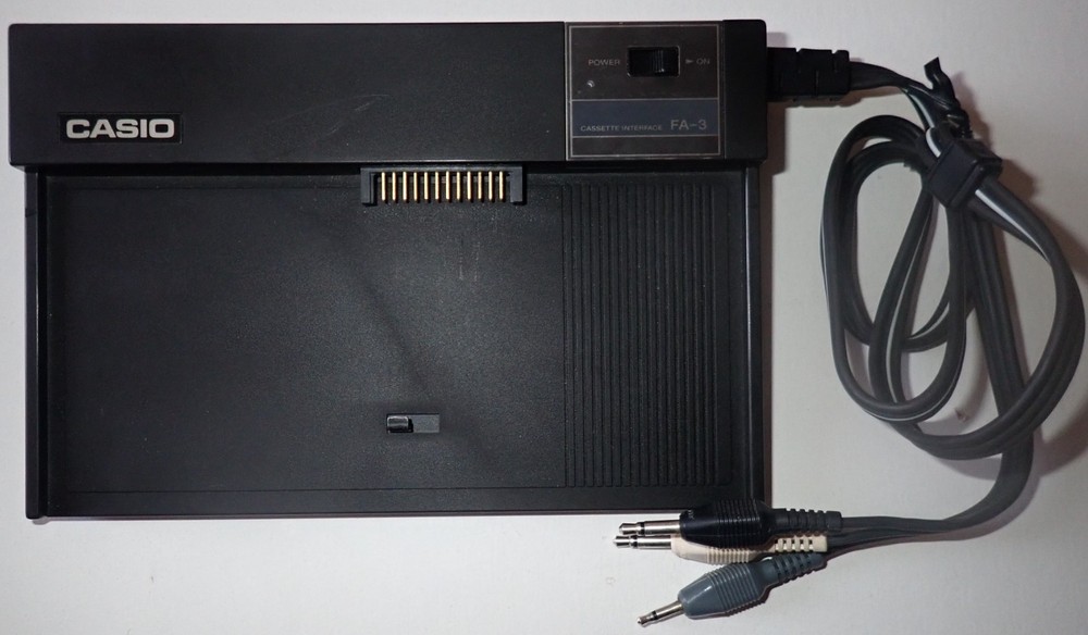 The Casio FA-3 Tape interface