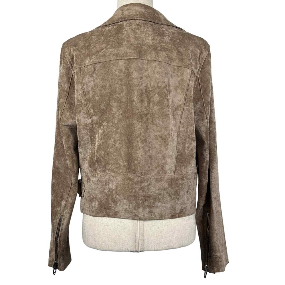 BLANKNYC MOTORCYCLE SUEDE STYLE JACKET Sz-M