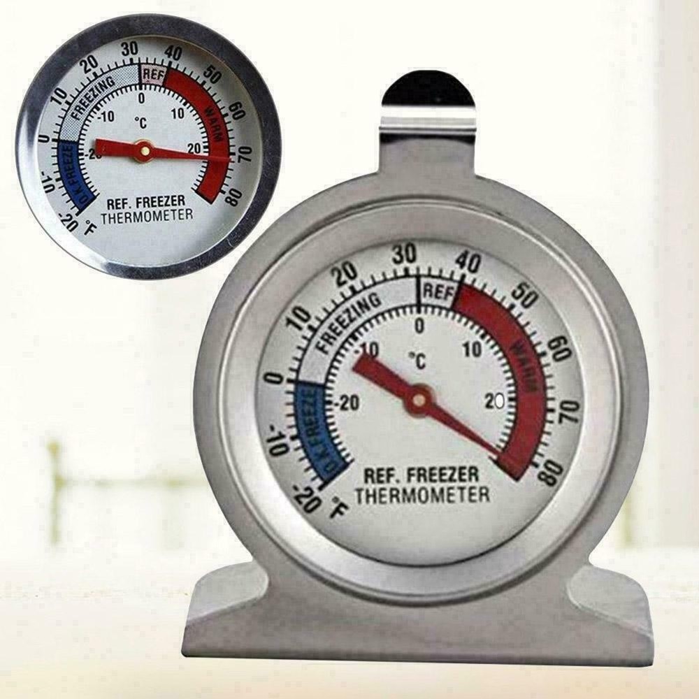 Dial Type Thermometer New Steel Temp Refrigerator Freezer Nice