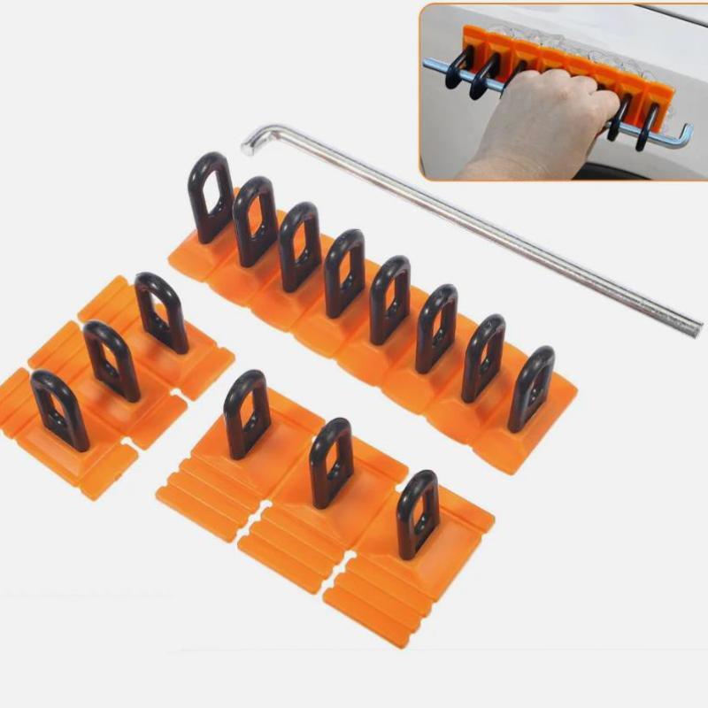 4Pcs Pulling Paintless Dent Repair Removal Tool Hail Glue Puller Tabs Car Body