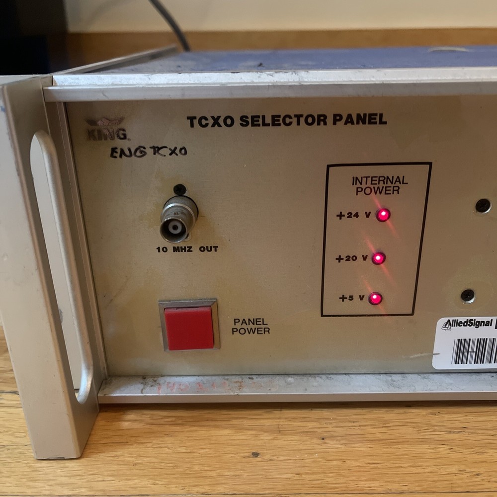 BENDIX KING TCXO Selector Panel Frequency Select Avionics