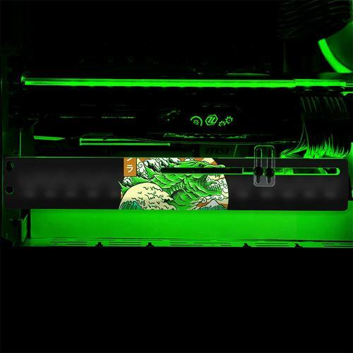 Custom RGB GPU Support Bracket (Addressable RGB Controller Kit Included)