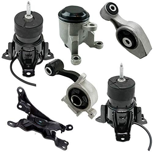 Engine Motor Trans Mount Kit 6pc Fits 2015-2020 Maxima 3.5L Automatic A7393