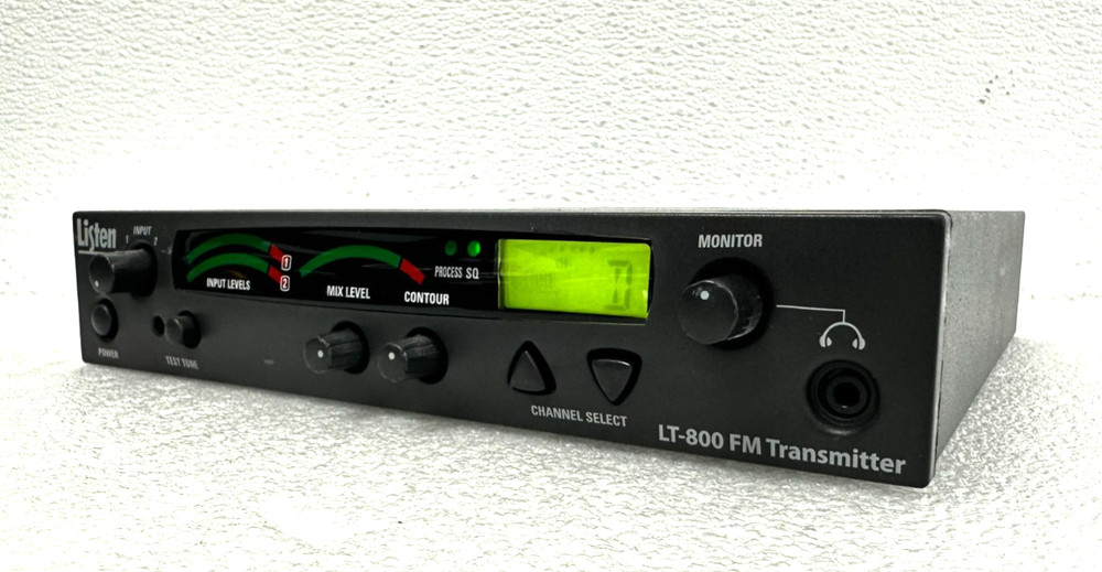 Listen Technologies LT-800-072 Stationary FM Transmitter 72 MHz NO AC ADAPTER 🚚