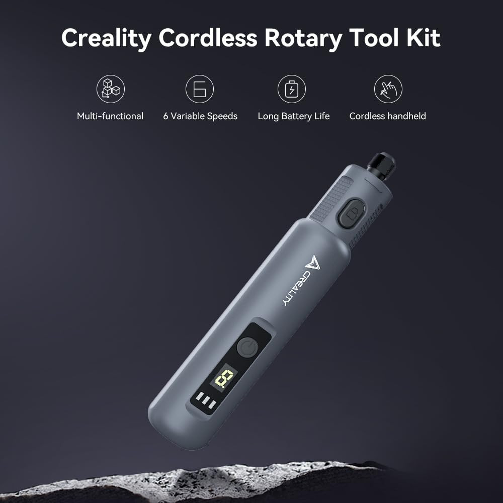 Cordless Rotary Tool Kit with 24PCS Accessories,Multi-Functional, 6 Variable Spe