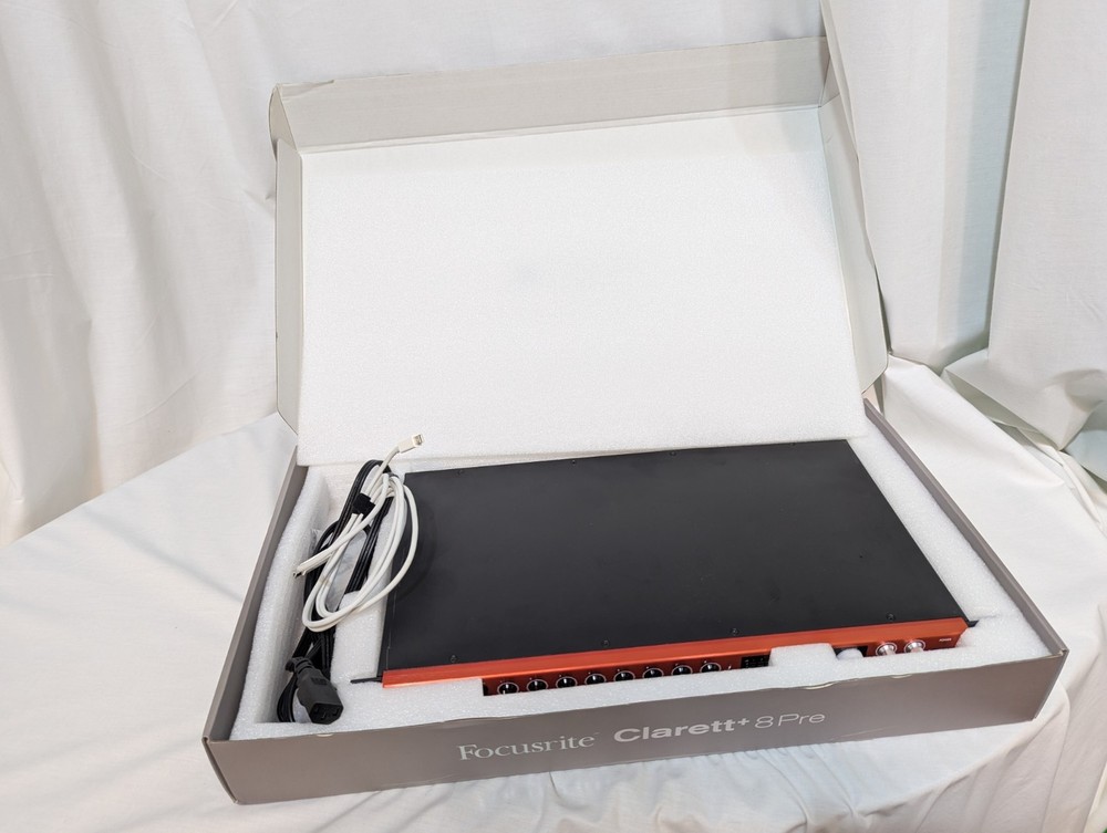 Focusrite Clarett+ 8Pre THUNDERBOLT Audio Interface - USED, Good Condition w/Box
