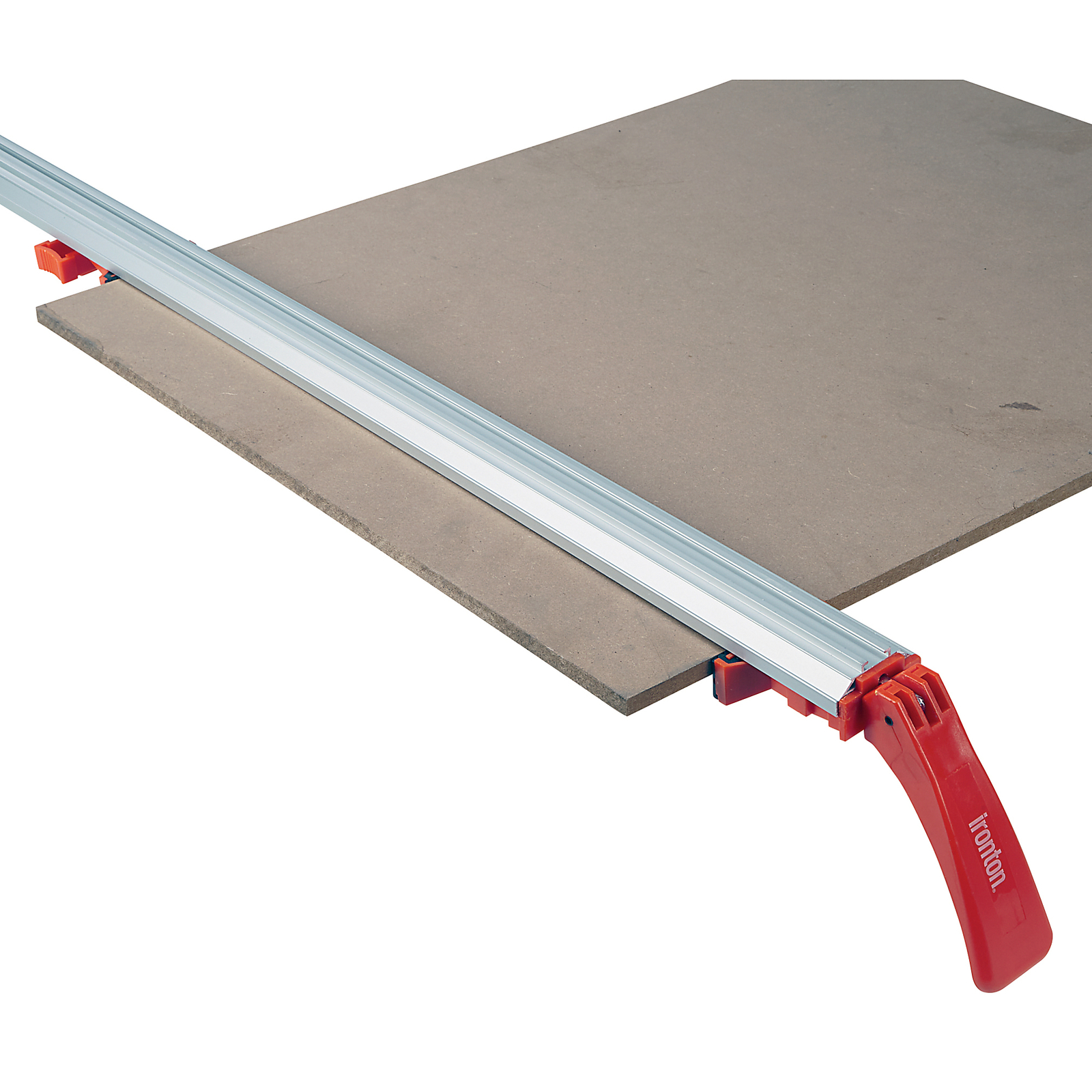 Ironton 48in. Clamp Edge and Saw Guide, 588-Lb. Clamping Pressure, 49.6in.