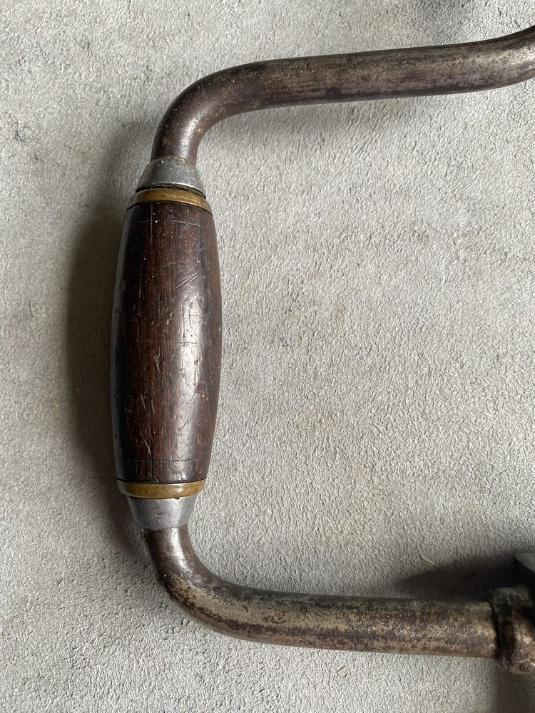 Vintage Hand Drill Bit Brace