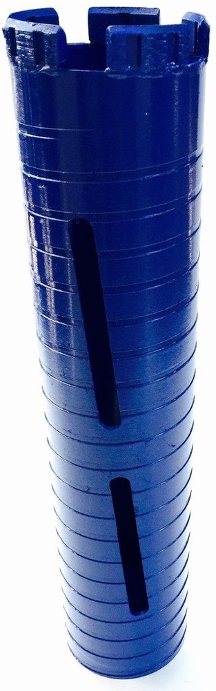 2 1/2" Laser Welded Dry Diamond Core Bits Cutting Concrete, Asphalt
