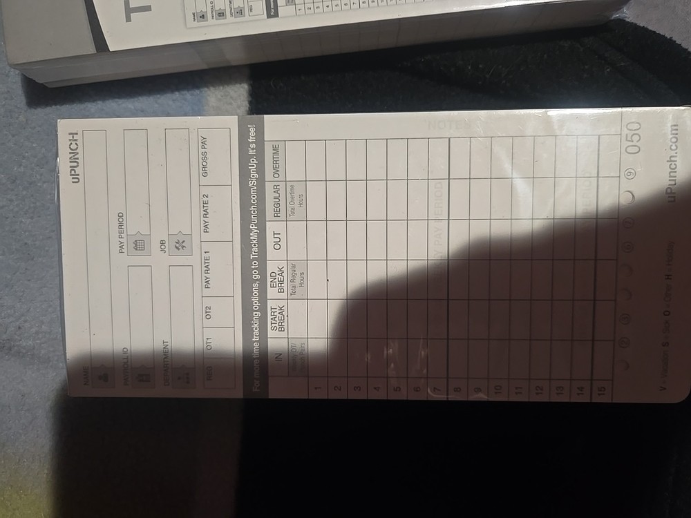 uPunch HN4500 Time Clock Bundle