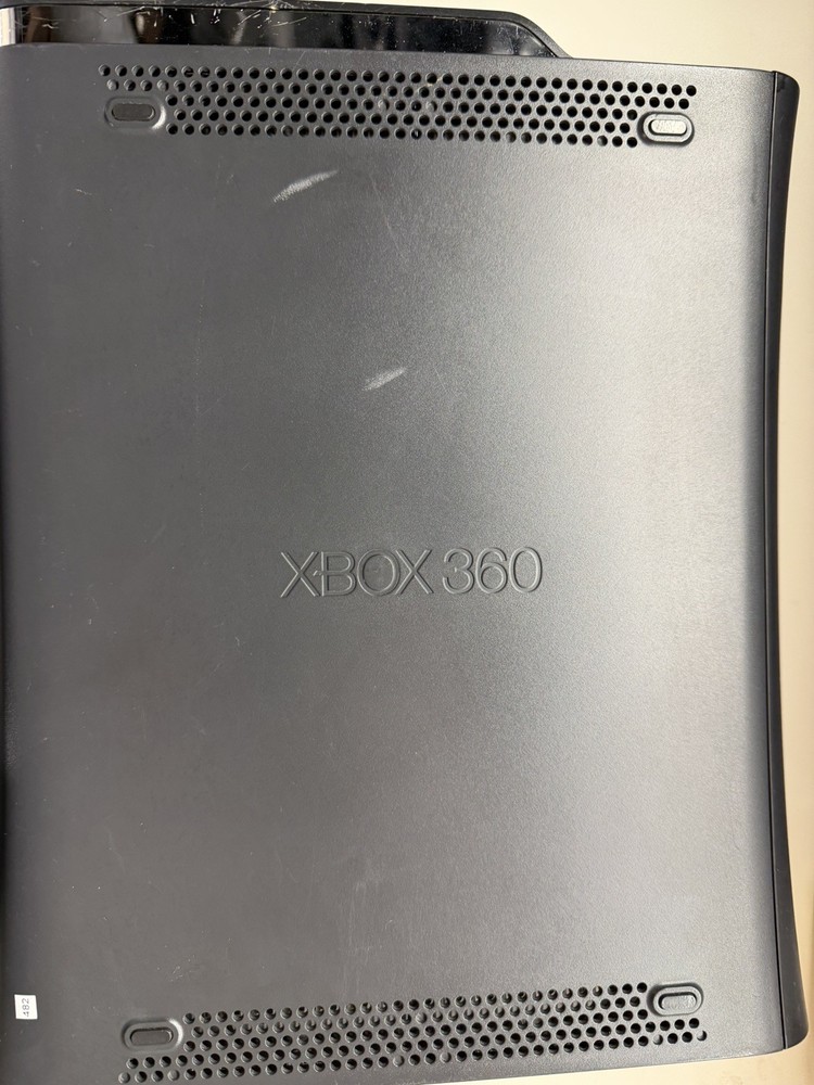 Xbox 360 Elite Bundle, Jasper Console w/ 120GB HDD, Controller, Cords,5 games