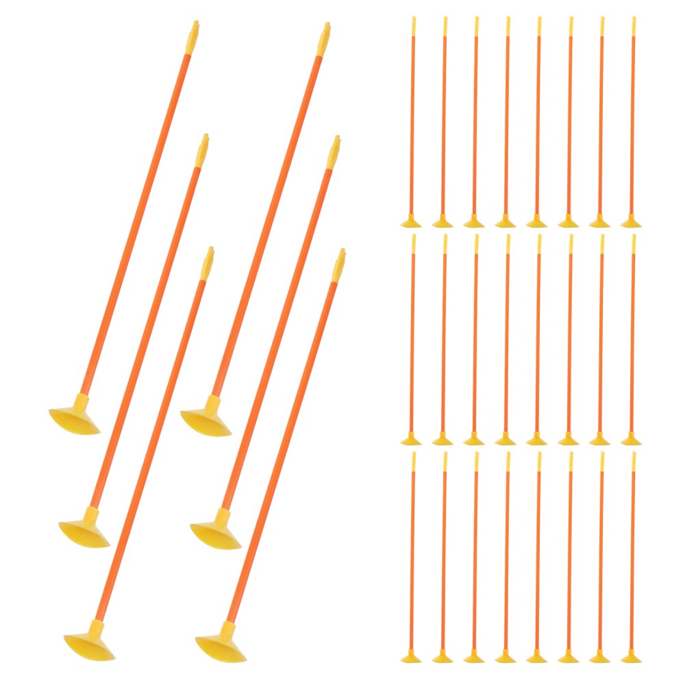 40PCS Play Replacement Arrows: Simulation Suction Cup Arrows Training Toy for