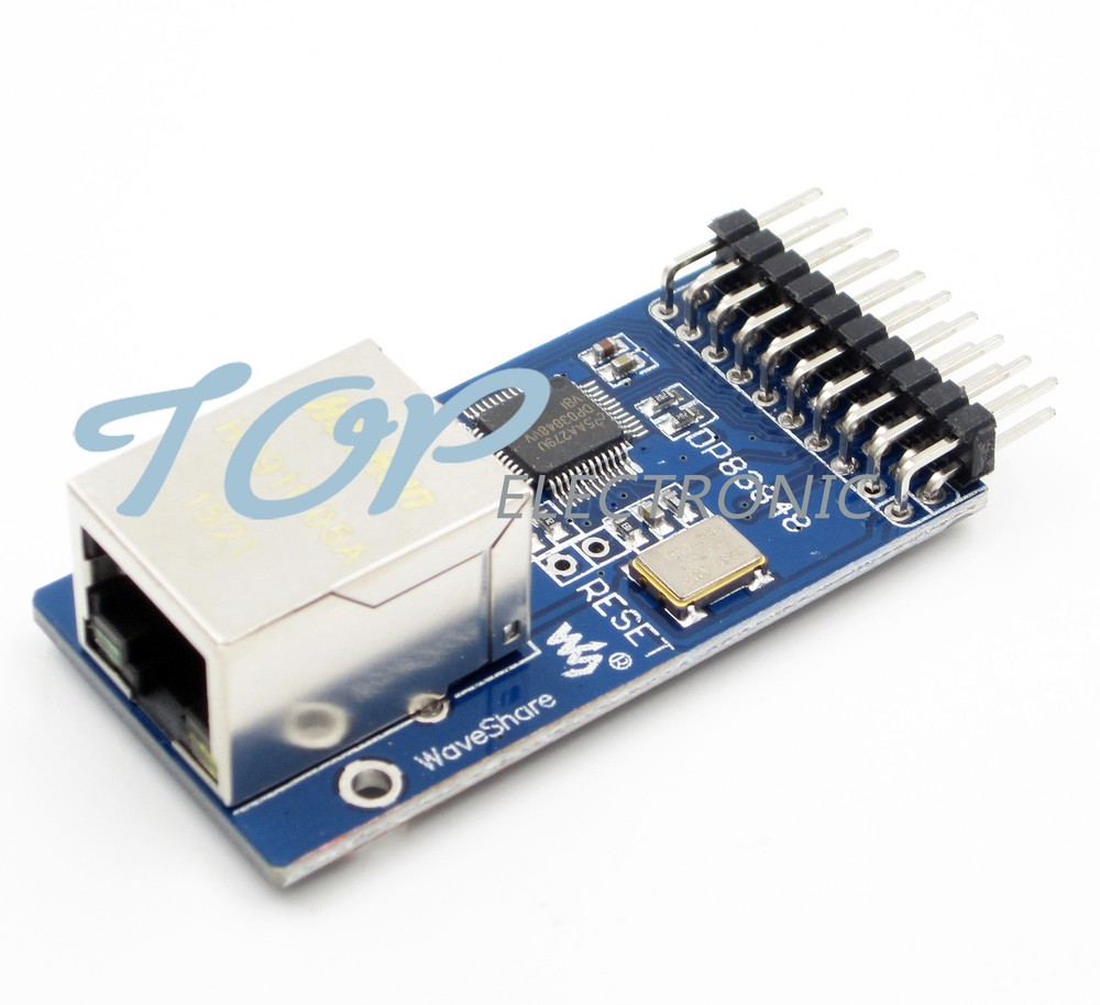 2PC DP83848 Ethernet Physical Transceiver RJ45 connector control interface Board