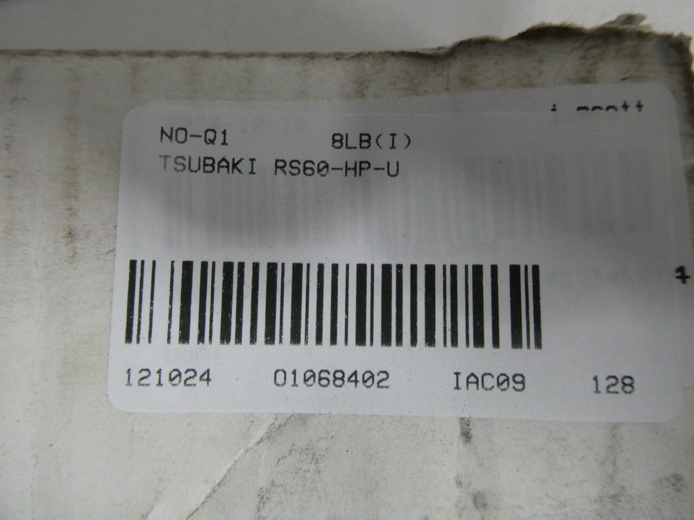 Tsubaki RS60-HP-U Single Roller Chain 10ft