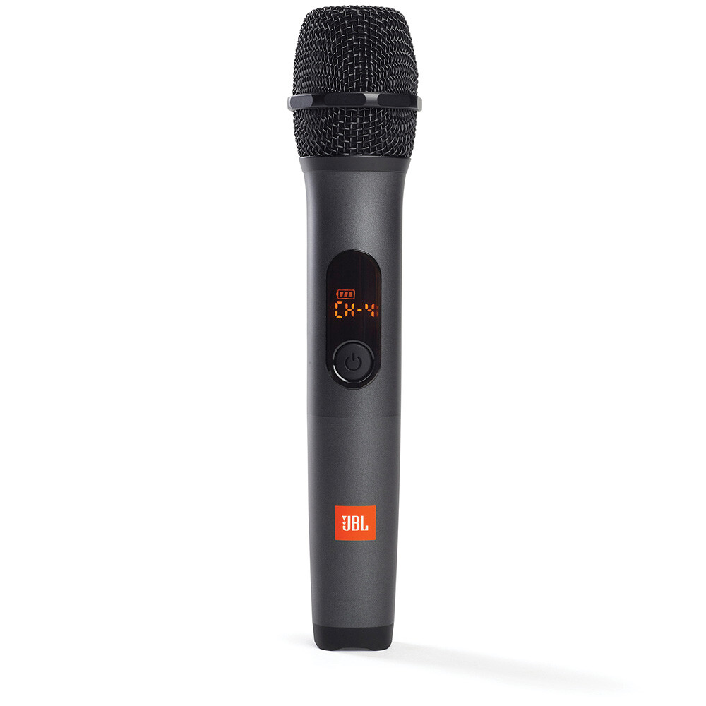 JBL Wireless 2 Microphone System -Rechargeable UHF Receiver with 6-Hour Battery