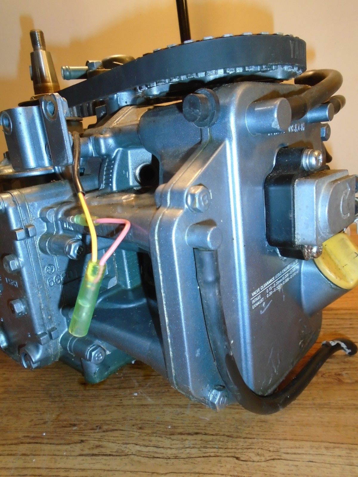 1985-1989 Yamaha 9.9 hp 4 stroke powerhead crankcase assembly