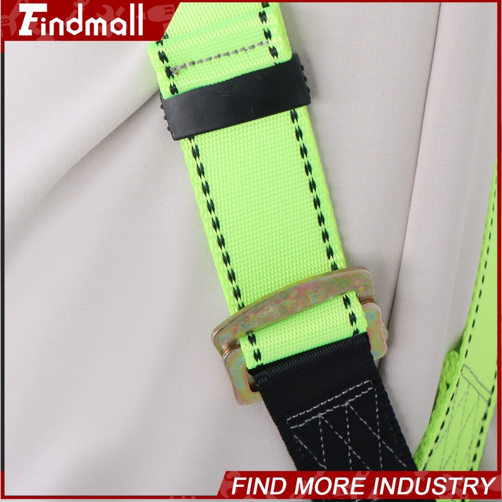 Findmall Safety Harness 5Points 1D Ring Fall Protection Full Body 100% Polyester