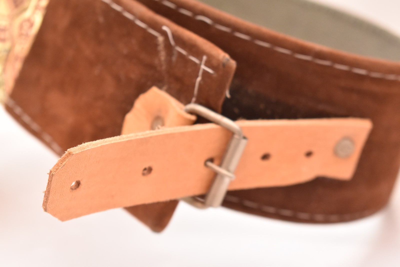 Beautiful Antique Authentic Yemeni Jambiya Dagger With Belt Knife Vintage-