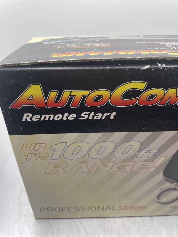 Remote Start Design Tech Auto Command Remote Control Car Starter New In Box