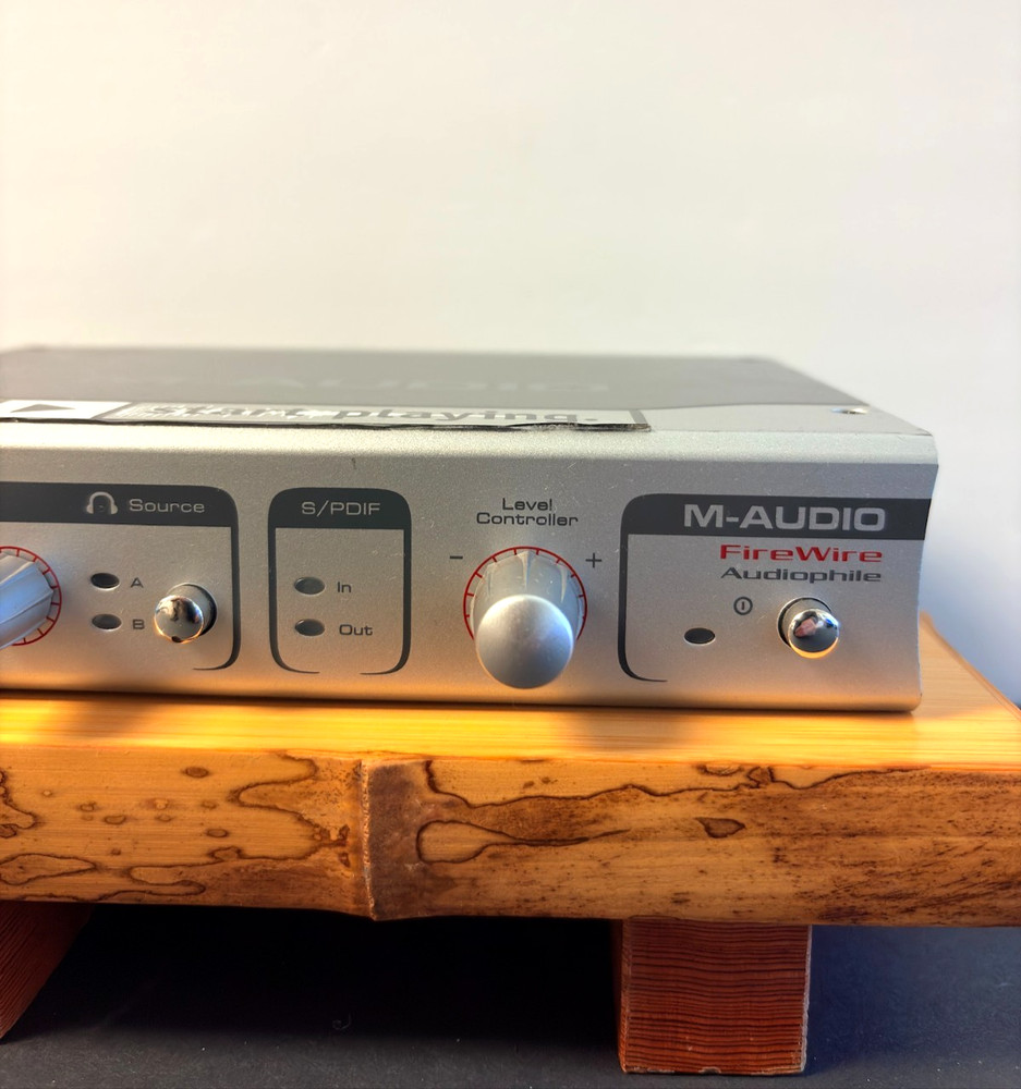 M-Audio Firewire Solo Mobile Music Audio Recording Interface Used