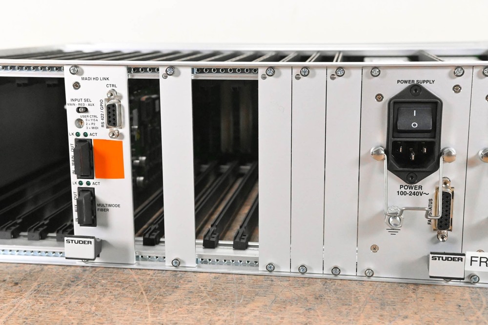 Studer D21m Modular I/O System with Madi HD Link Card CG01BZ5