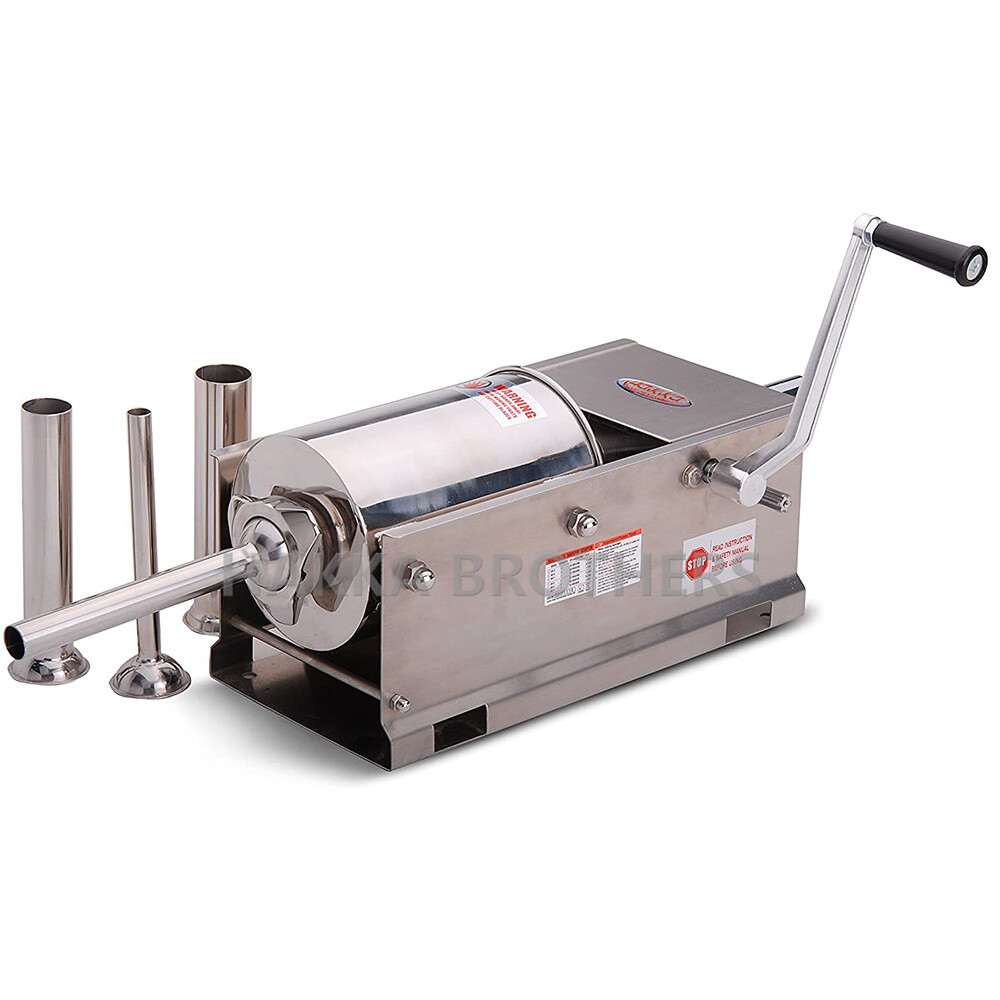 Hakka 7LBS to 32LBS Sausage Stuffer 2 Speed Stainless Steel Meat Filler Machine