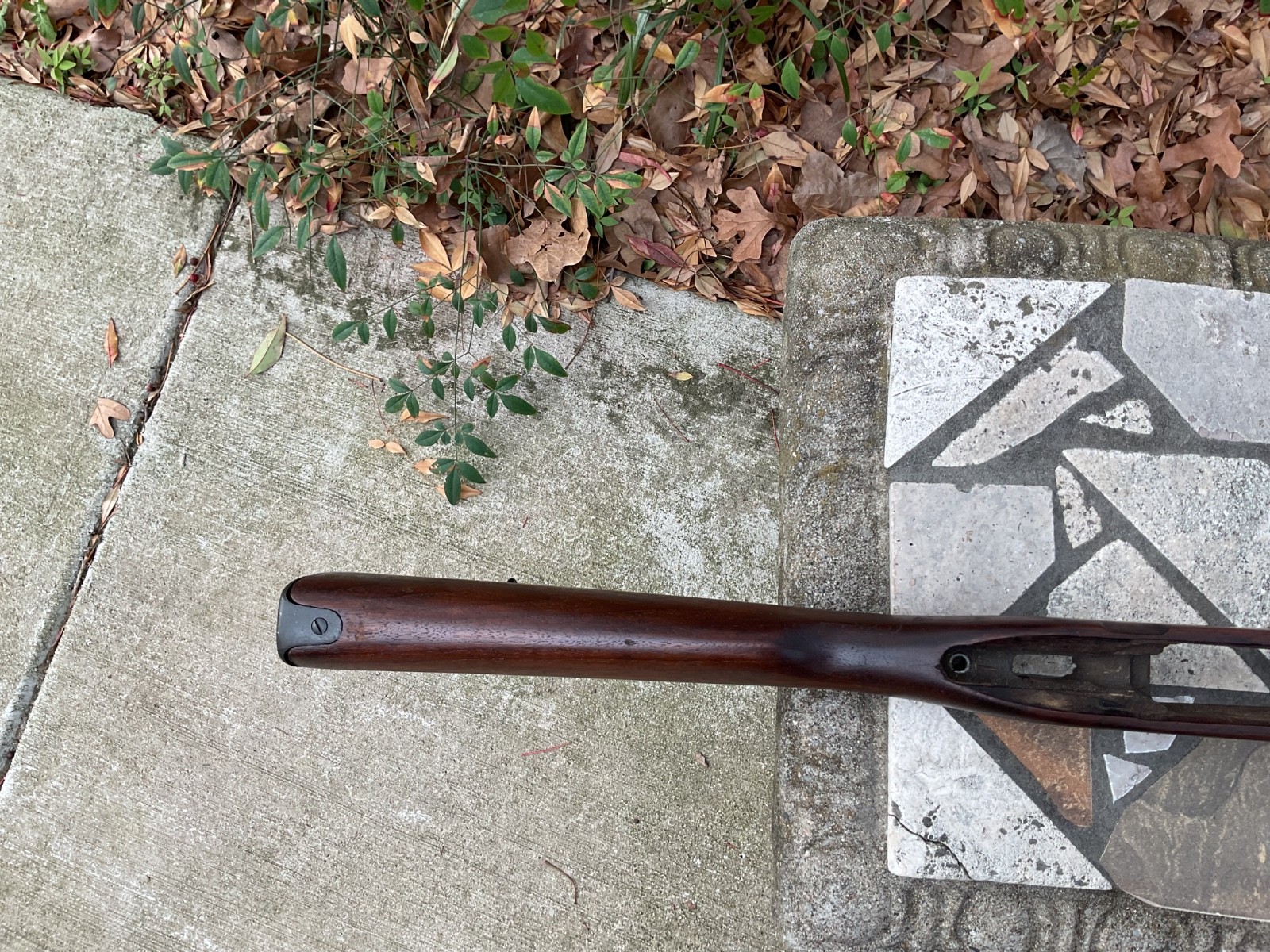 REMINGTON 1903A3 stock, handguard and hardware as shown.