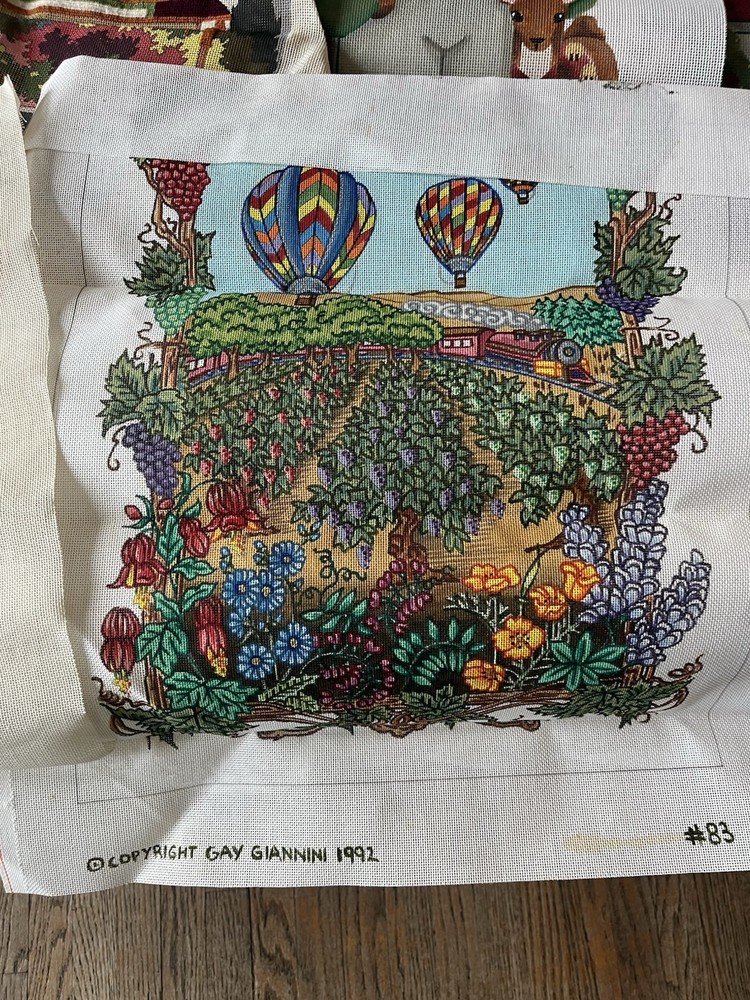 16 Needlepoint Canvases