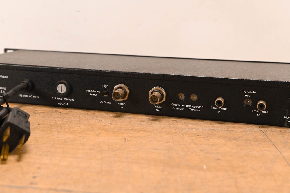 Fast Forward Video F200 Time Code Generator / Reader CG01C7D