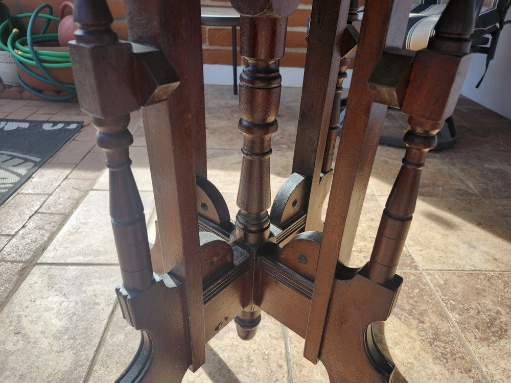 Victorian Marble-top Candle Table 1887
