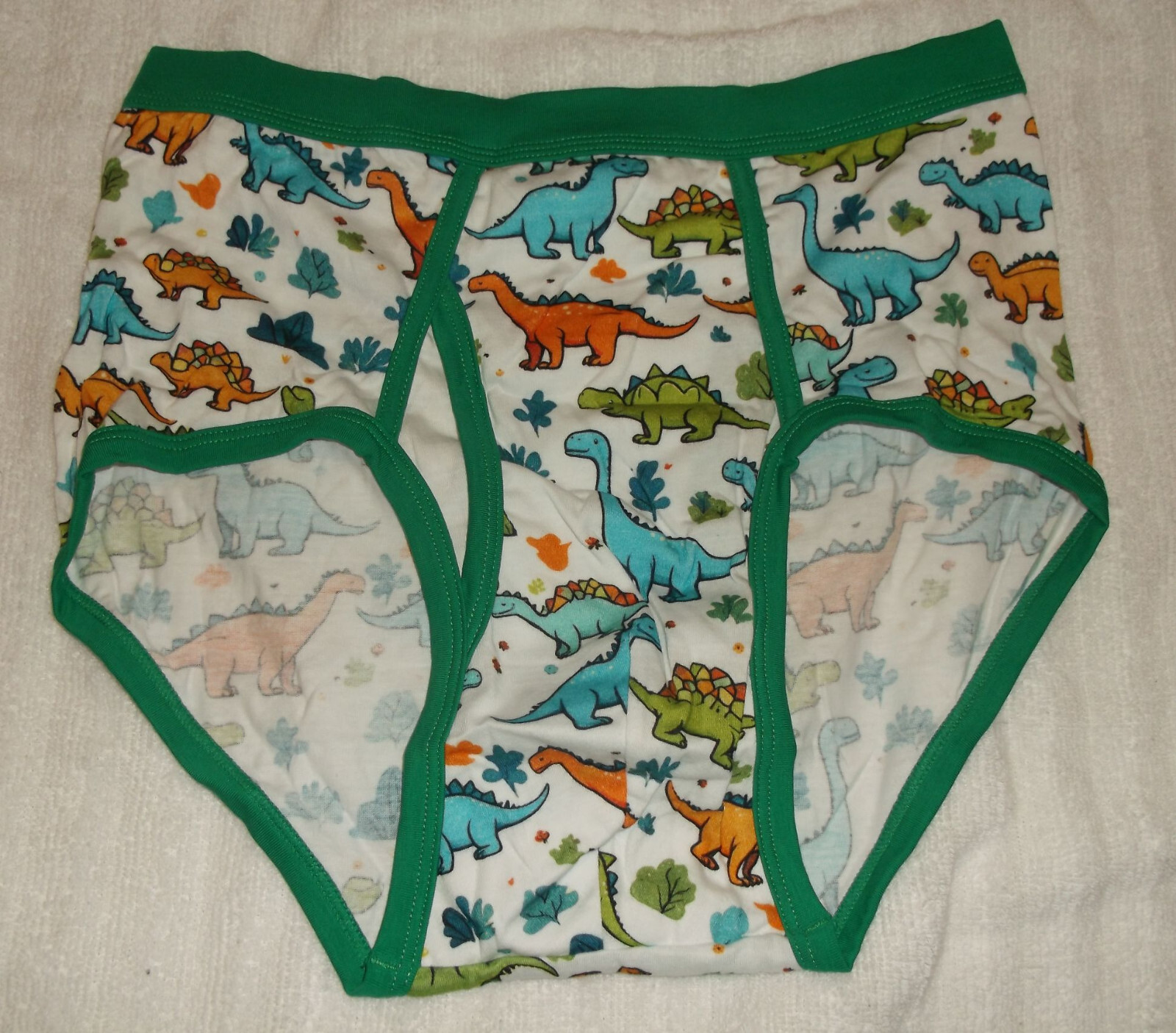 Men's Pattern / Cartoon / Colored Waistband Adult Briefs Underwear S, M, L, XL