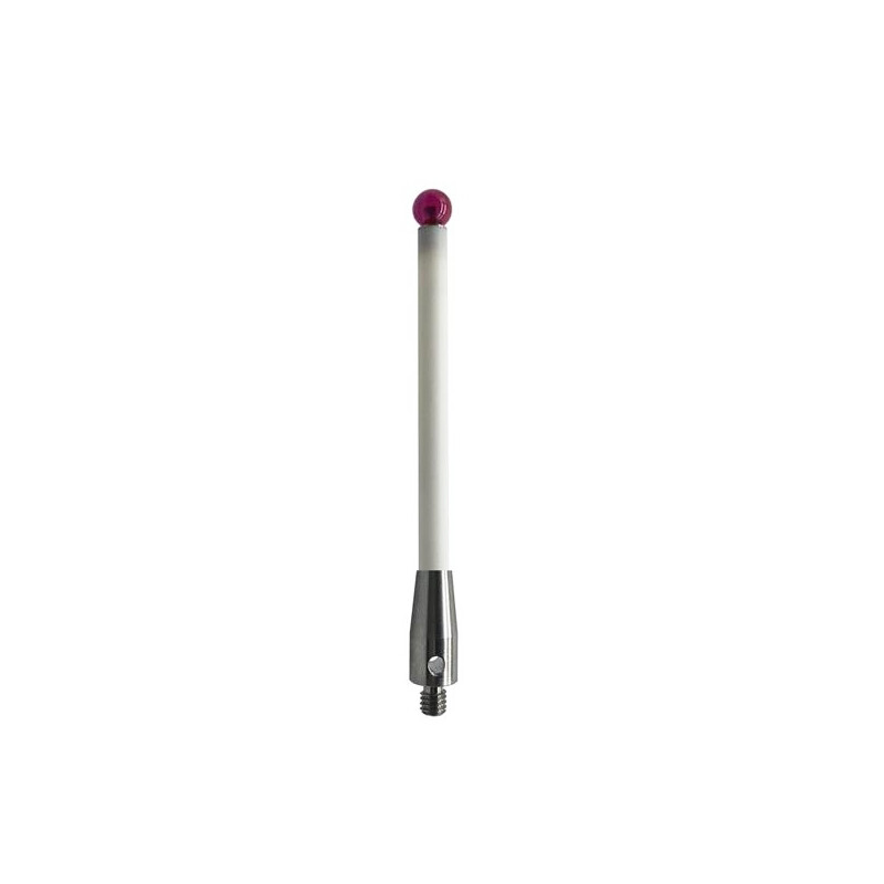 1pcs A-5000-3712 CMM Touch Probe Stylus 6mm Ruby Ball Tips 100mm M4 Ceramic Stem