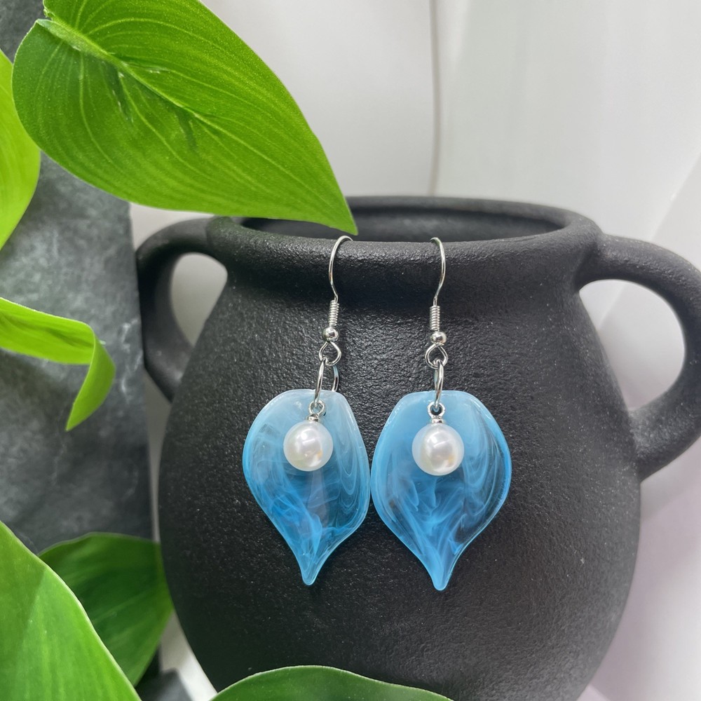 2” Silver-tone Beaded Boho Drop Dangle Earring Set New Free Ship C156