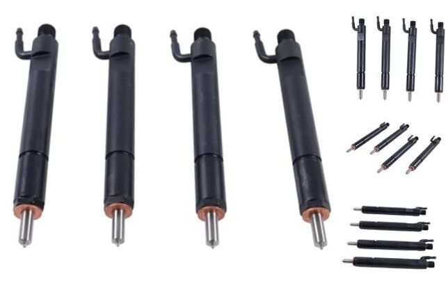 4PCS Fuel Injector compatible with Gehl 5635 Skid Steer Loader compatible with