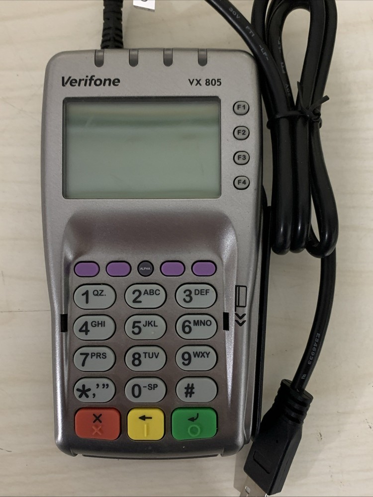 VeriFone VX805 PIN Pad with EMV Chip Reader VX 805
