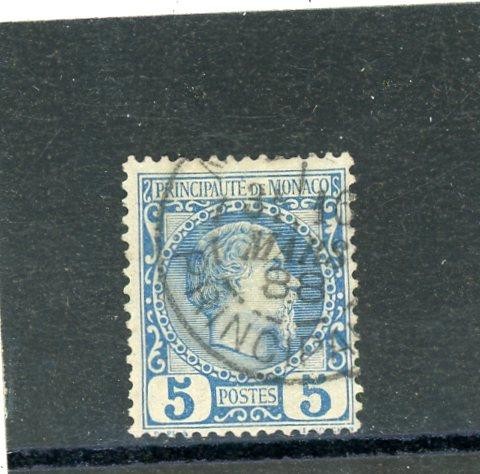 Monaco 1885 Scott# 3 Canceled (S1)