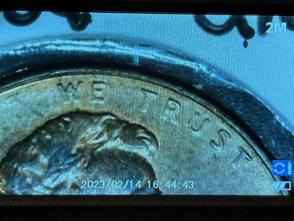 2001 D Penny Major Grease Error! Missing “In God” And “Lib”