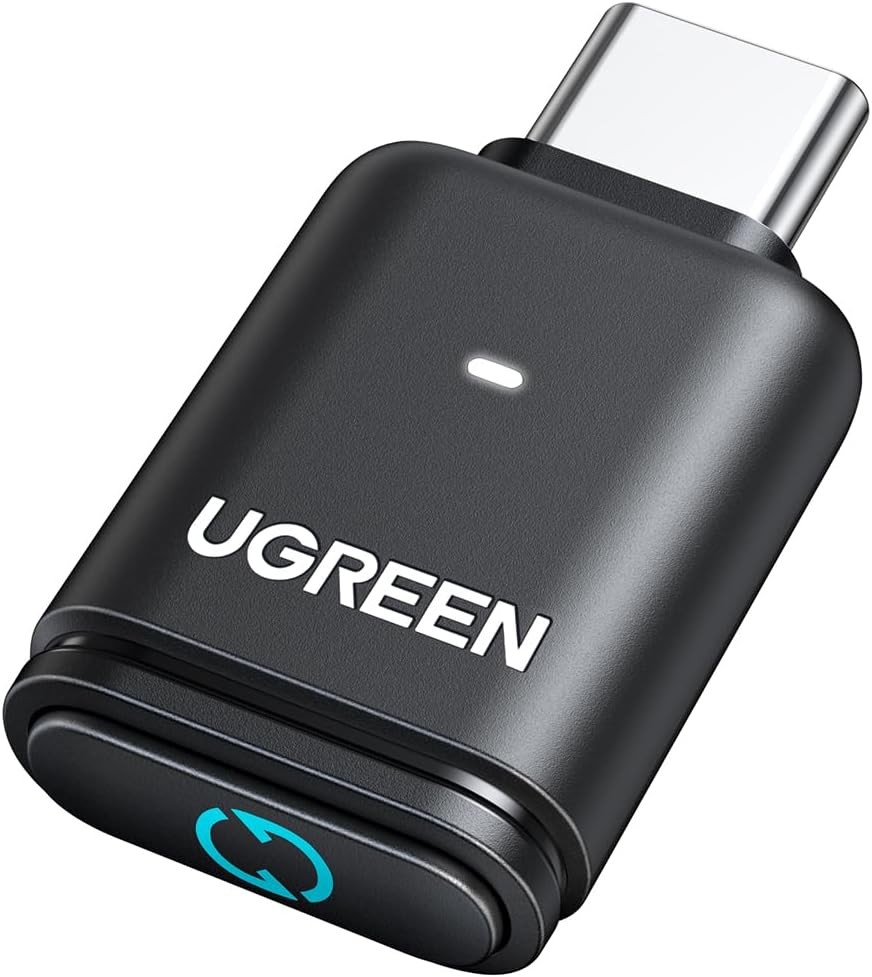 Bluetooth Adapter for PS5 USB-C Wireless Audio Transmitter Low Latency
