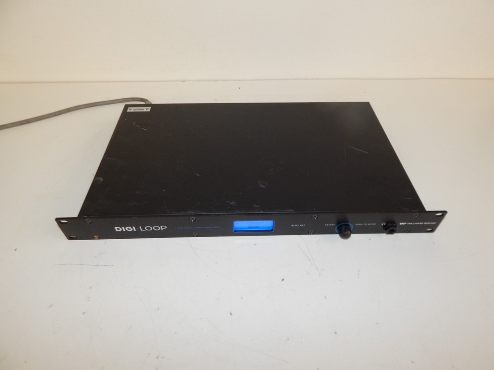 Williams Sound PLA DL207 NET D Digi-Loop DSP Dual Channel Loop Amplifier (XDV47)