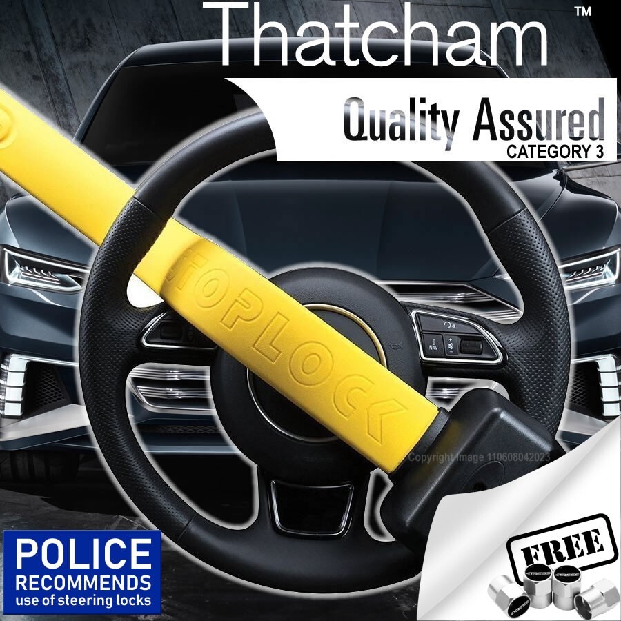 For Audi Car Steering Wheel Lock High Security Stoplock Pro Elite Premium+CP