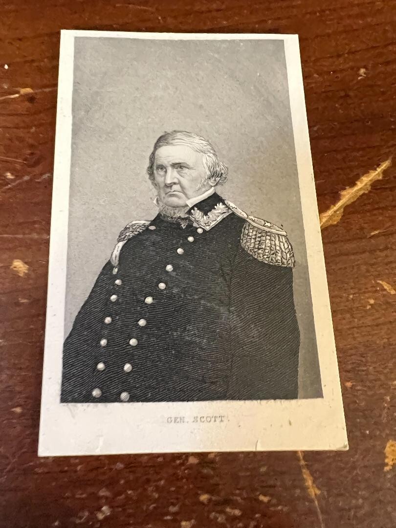 Civil War CDV General Winfield Scott